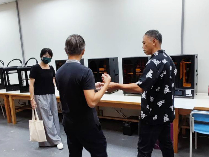 斗六家商廣告設計科師長蒞臨參訪圖片