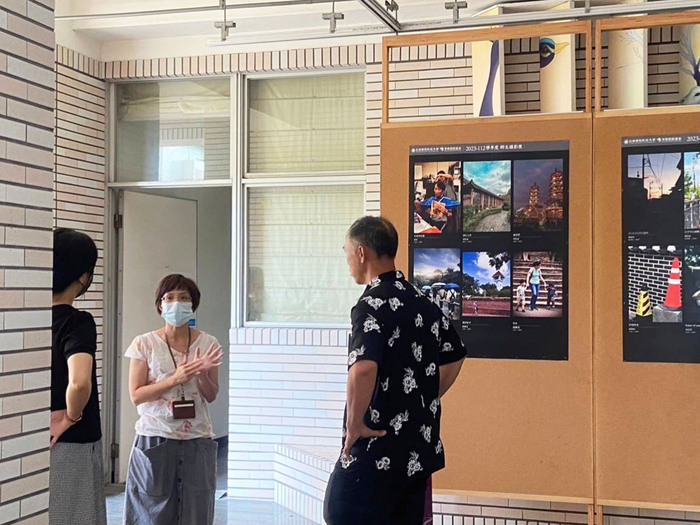 斗六家商廣告設計科師長蒞臨參訪圖片